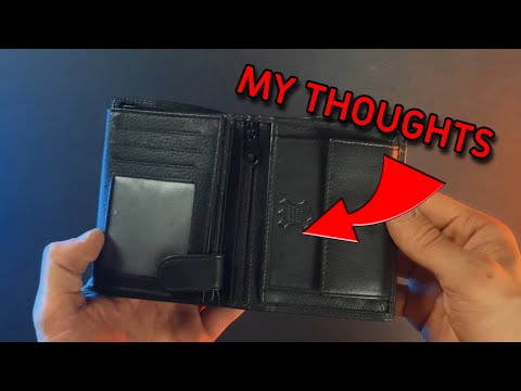 Frentree Mens Trifold Leather Wallet - Review
