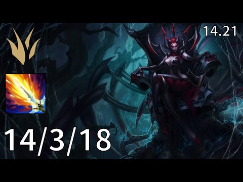 Elise Jungle vs Taliyah - EUW Master | Patch 14.21