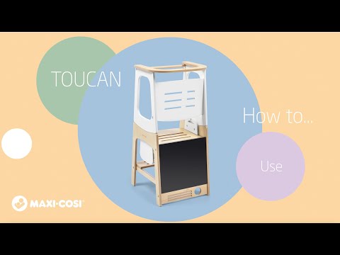 Maxi-Cosi Toucan: Jak używać wieży edukacyjnej 3-w-1