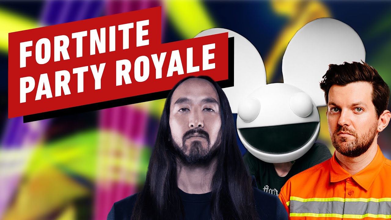Fortnite Party Royale Premiere FULL Concert (Deadmau5, Steve Aoki, Dillon Francis) - YouTube