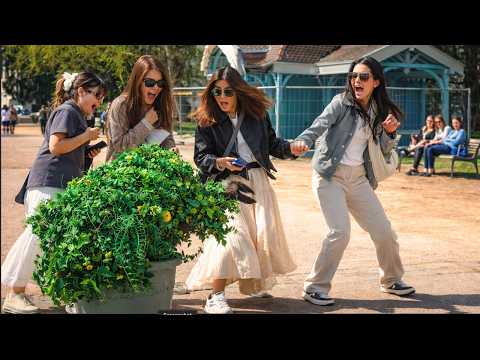 Girls Running for Their Lives! Bushman Prank Gone Wild