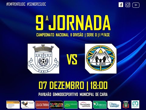 Golos | UD Cariense 4 - 9 CS São João (Época 2019/2020)