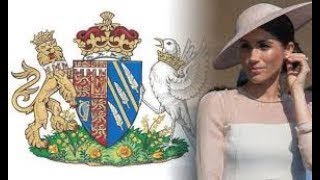 Revelan el escudo de armas de Meghan Markle.