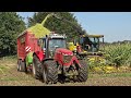 Mais Hakselen New Holland FR550 Massey Ferguson 7722 S 7720 S Rensen 2020