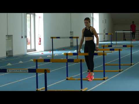 Gianmarco Tamberi 60 m időre futása 2