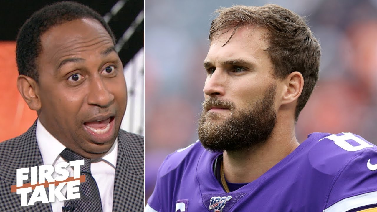 Kirk Cousins is so bad, the Vikings could eat his $28 million salary - Stephen A. | First Take