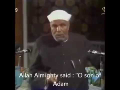 Hadith kudsi about sustenance. Subhan Allah.