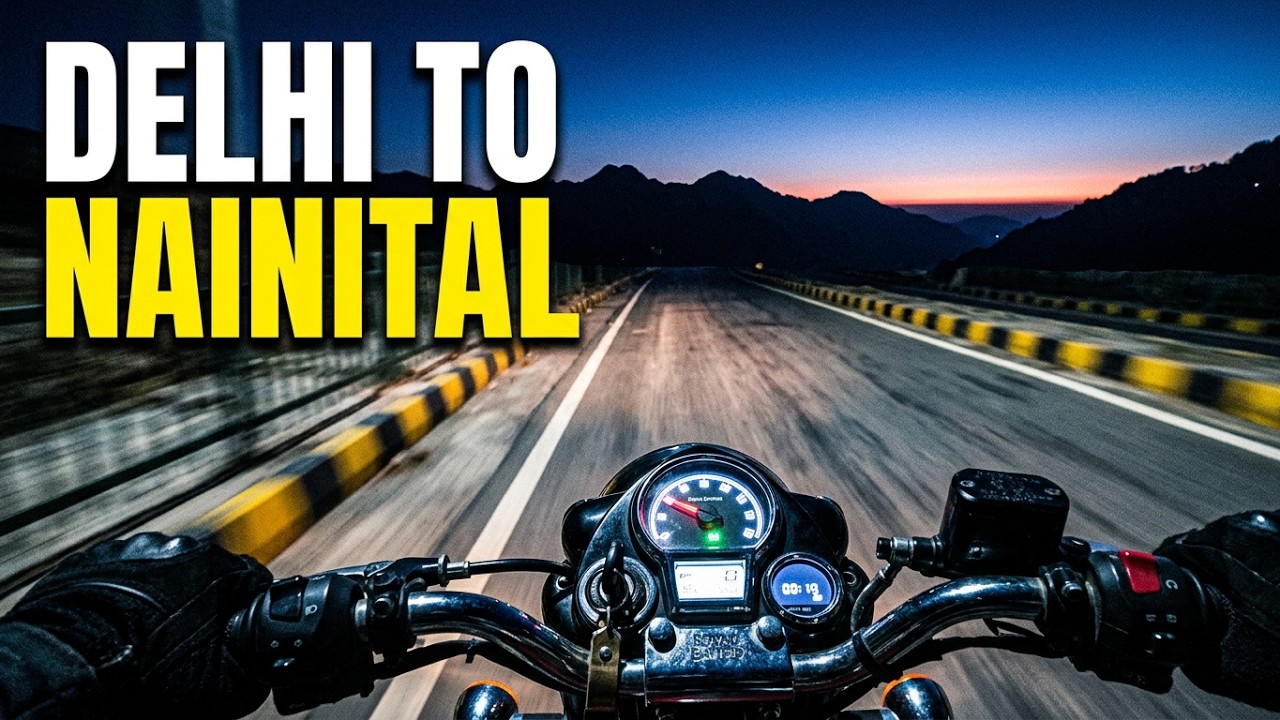 Delhi to Nainital Bike Ride Vlog 2026 | Full Journey 🌄🏍️