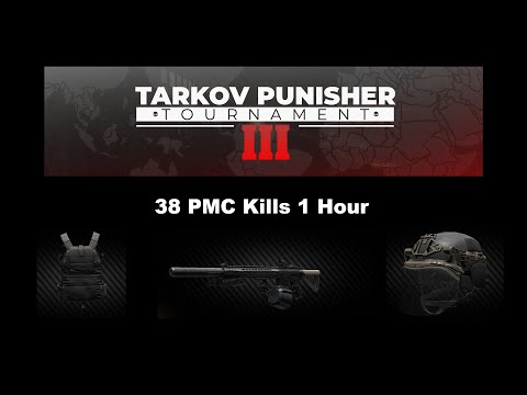 38 PMC kills in 1 Hour - Tarkov Punisher Qualifier