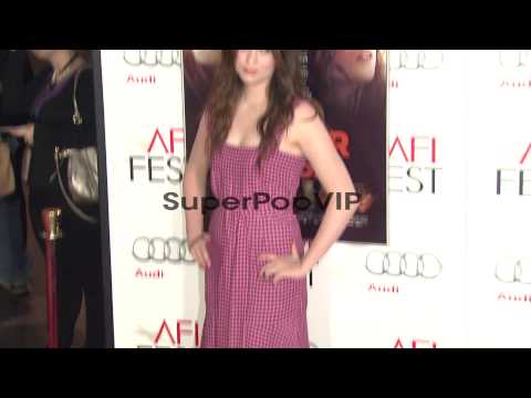 Alice Englert at AFI Fest 2012 Ginger and Rosa Special Sc...