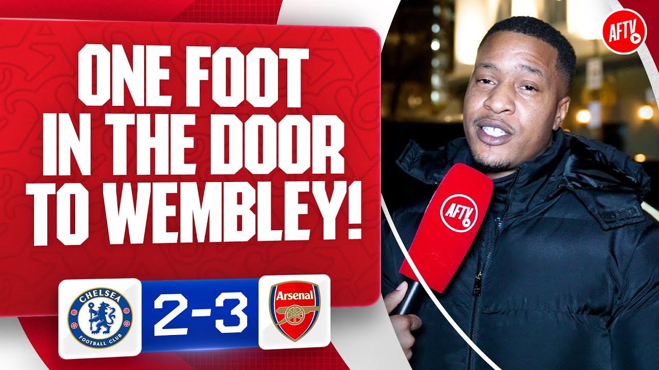 One Foot In The Door To Wembley! @goonerztherapy | Chelsea 2-3 Arsenal