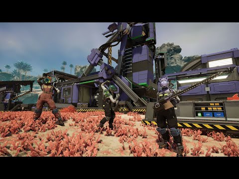 Satisfactory 1.1 Co-op #1 - Let's Go Steal a Planet