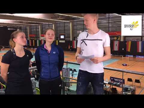 Newsflash Emma Moszczynski und Stine Küspert vor dem Finale