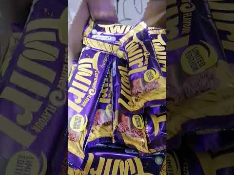 Limited Edition Cadbury twirl caramel flavor #asmr #shorts