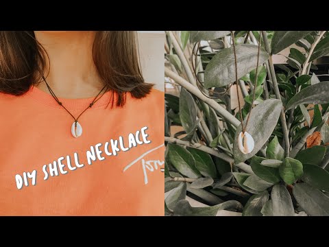 How to make a shell necklace | Emily Sara