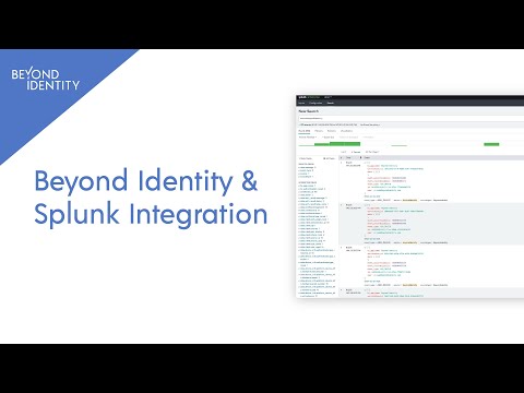 Beyond Identity & Splunk Integration