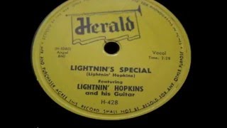 Lightnin&#39; Hopkins - Lightnin&#39;s Special