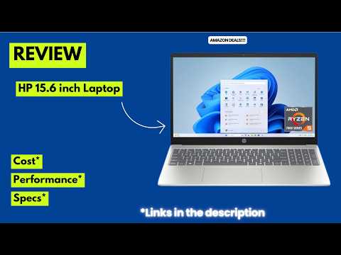HP 15.6" Student Laptop, AMD Ryzen 3 Processor, 16GB RAM, 512GB PCIe SSD, Fingerprint Reader, Wi-Fi 5 & Bluetooth, Windows 11, Pink, for Home & Office video review thumbnail