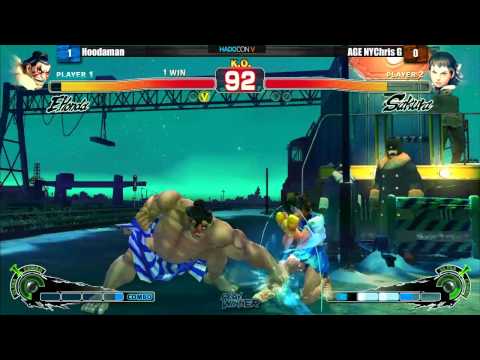 SSF4: Hoodaman vs AGE NYChrisG - Hadocon V
