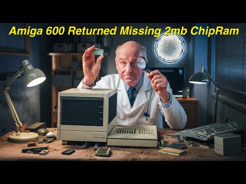 Amiga 600 back for missing 2mb chipram