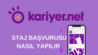 Kariyer Net Staj Başvuru Nasıl Yapılır - Staj Başvurusu Nasıl Yapılır