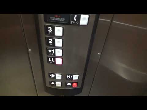 Epic Motor! 2004 Schindler 330A Hydraulic Elevator @ One North Genesee - Waukegan, IL