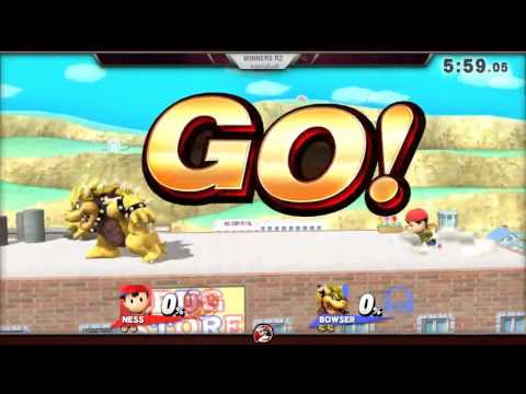 VS Weekly 8/4/16 - Winners R2 - PQFormeln (Ness) vs. Corgian (Bowser) - Smash 4