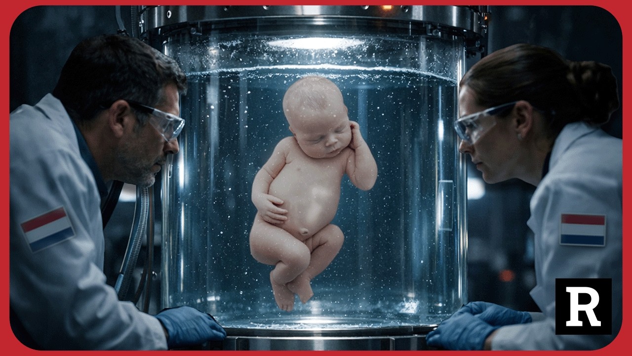 CREEPY! Netherlands is GROWING babies without women | Redacted w Natali and Clayton Morris