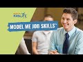 Autism Job Training Based On Video Modeling Model Me Job Skills