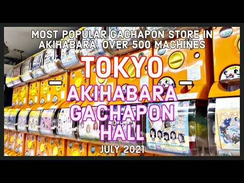 Akihabara Gachapon Hall overview