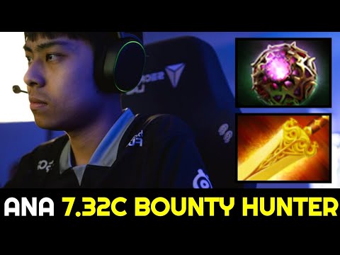 T1.ANA 7.32c Bounty Hunter — Radiance Build vs Master Tier Queen of Pain Dota 2