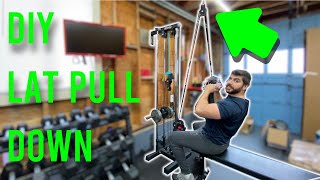 How To: DIY LAT PULLDOWN For The Valor BD-62 Wall Mount Cable Station