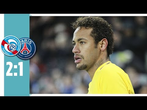 Racing Straßburg - Paris Saint-Germain 2:1 / Mbappé, Neymar & Draxler mit der 1. Pleite