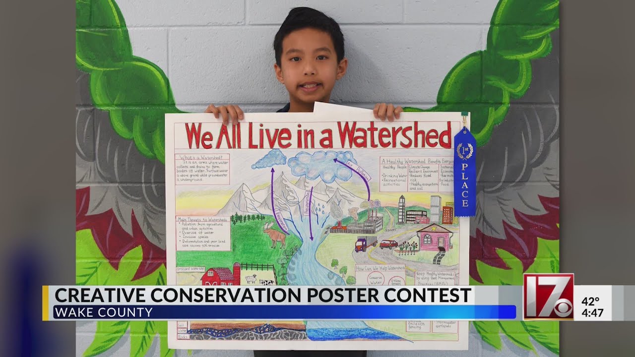Wake County students win conservation poster contest