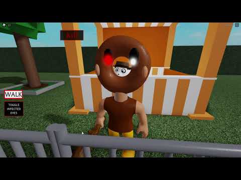 Roblox Piggy INFECTED VS NON-INFECTED DONUT JUMPSCARE! Roblox Piggy RP