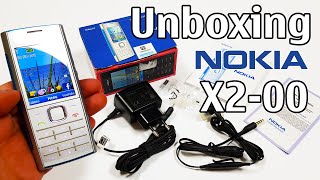 Nokia X2-00 Unboxing 4K ze wszystkimi oryginalnymi