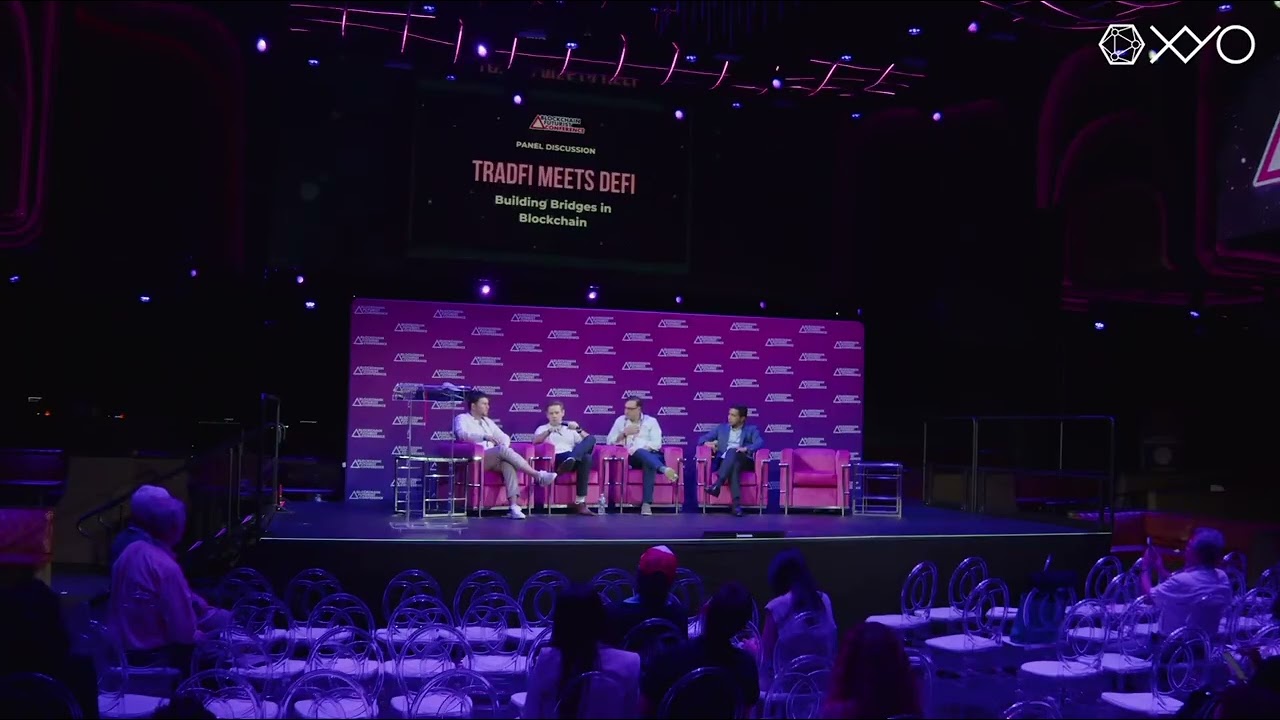 TradFi Meets DeFi: Building Bridges in Blockchain" (Panel with BTCS, OKX, Maple Finance)