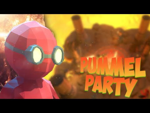 Игра в которую стример умеет | Pummel Party стрим