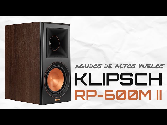 Vídeo relacionado con Klipsch RP-600M II Bookshelf Speakers Ebony 1070016 (1 Pair)