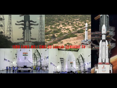???? LIVE: ISRO LVM3-M5 / CMS-03 Launch Watch the powerful LVM3 rocket lift  the CMS-03  @RIASATTV