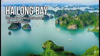 Download the video "HA LONG BAY 4K  | Discover Vietnam's Most Beautiful World Natural Wonder | Ha Long Travel Guide"