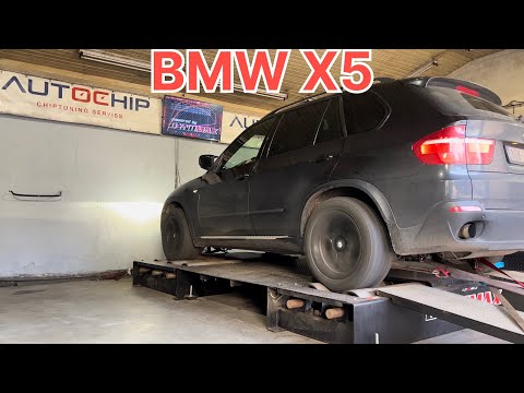 BMW X5 3.0d — безопасная максимальная мощность (4WD Dyno)