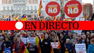 ? DIRECTO | Concentración contra la amnistía en Plaza de España