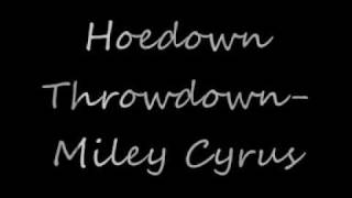 Hoedown Throwdown(ZigZag) Miley Cyrus