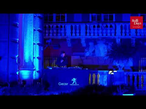 Rolli Days Dj set - Alessio Lerma dal giardino inferiore di Palazzo Bianco - Musei di Strada Nuova