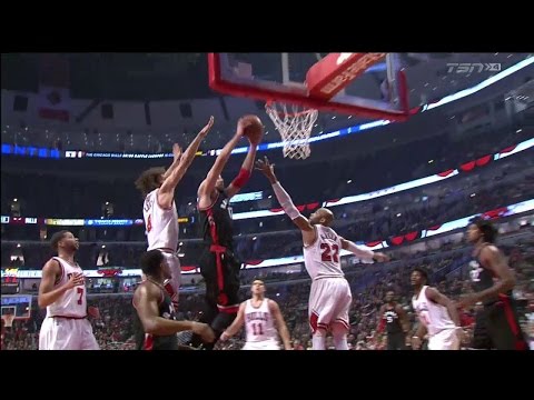 Raptors Highlights: Valanciunas Attacks the Rim - January 7, 2017