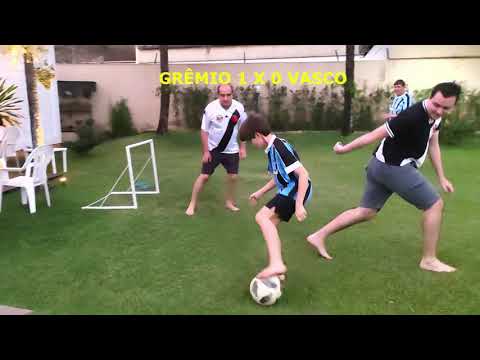 DIA DOS AVÓS COMEMORADO COM UMA PARTIDA DE FUTEBOL ENTRE GRÊMIO E VASCO DA GAMA