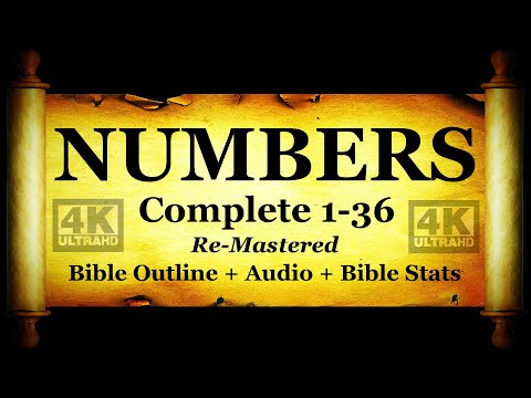 Bible Book 04: The Book of Numbers - Holy Bible Audio Text - KJV Read Along