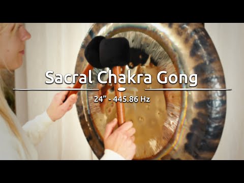 24" Sacral Chakra Gong, G24SC2, Meinl Sonic Energy