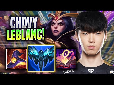 CHOVY CRAZY GAME WITH LEBLANC! - GEN Chovy Plays Leblanc MID vs Sylas! | Season 2022